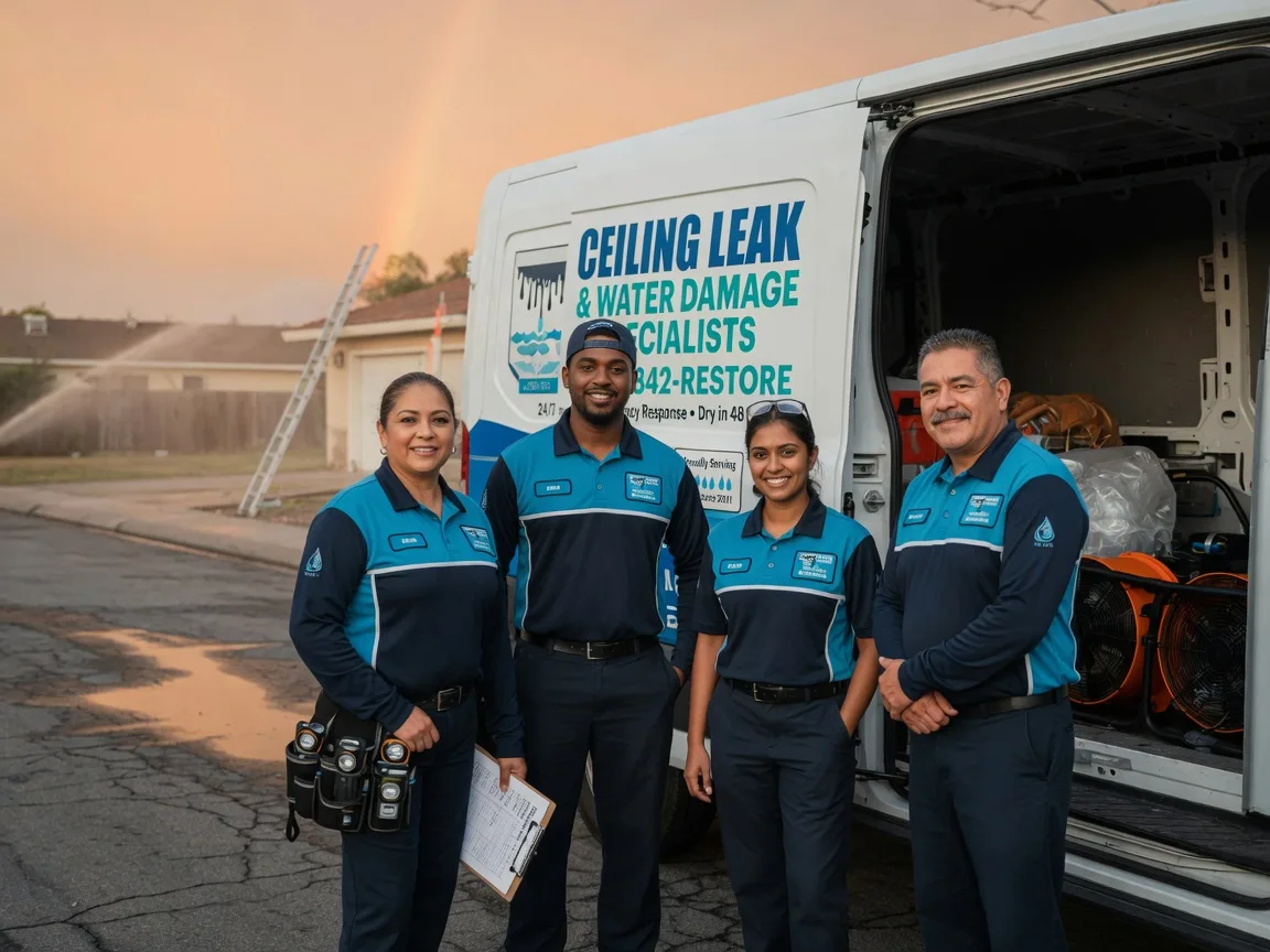 Ceiling Leak Cleanup company in Mapleton, OR